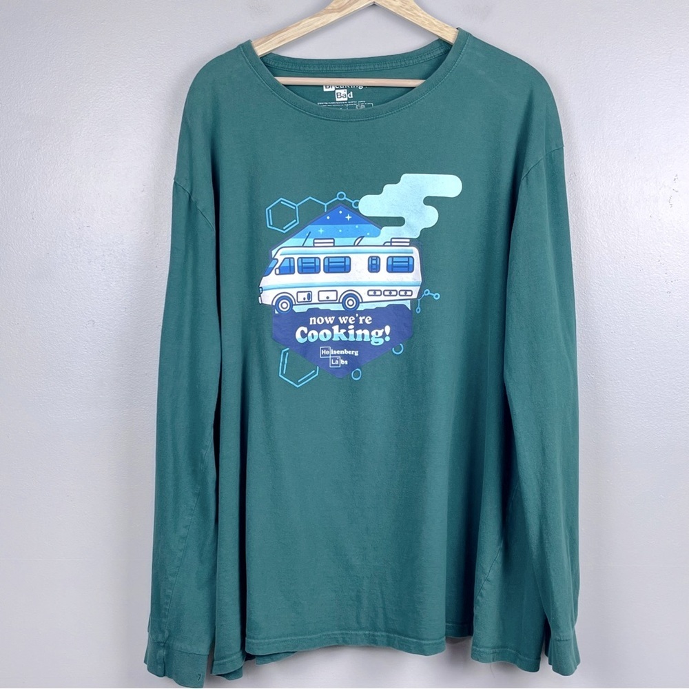Breaking Bad Men's Loot Wear DX Graphic Print Heisenberg Labs T-Shirt Size 5XL